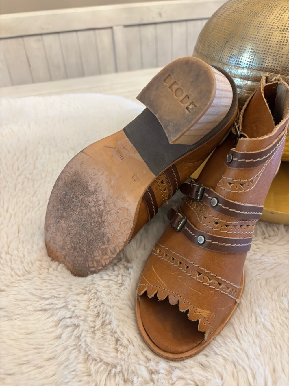 DKODE Authentic Leather Sandals in EUC
Size EUR 38/US 7.5 - Picture 6 of 6